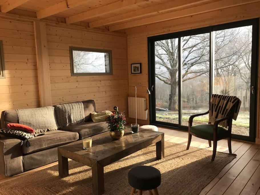 Maison De Bois En Pleine Nature A 20 Min De Beaune Montceau-et-Echarnant Exterior foto